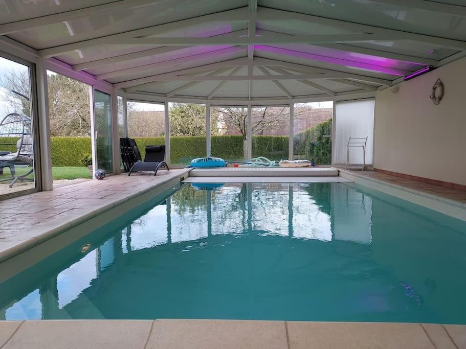 Villa Avec Piscine Chauffee A Moins 1H30 De Paris Saint-Pierre-des-Fleurs Exterior foto